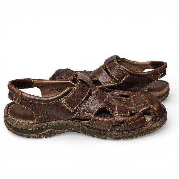 Born Cabot III Leather Fisherman Sandals Men Outdoor Breathable Hiking 9